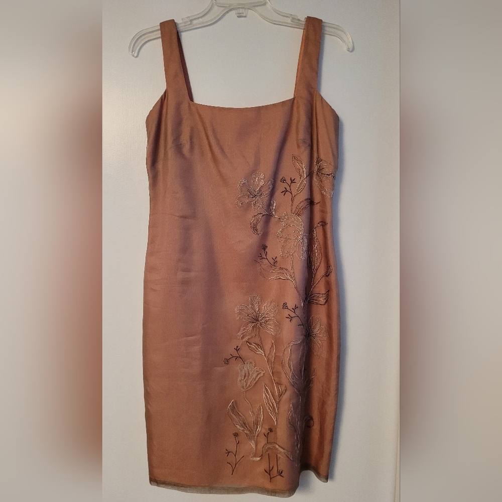 Laundry By Shelli Segal Blush Floral Mini Dress